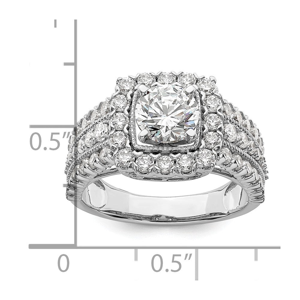 Diamond Semi-mount Engagement Rings