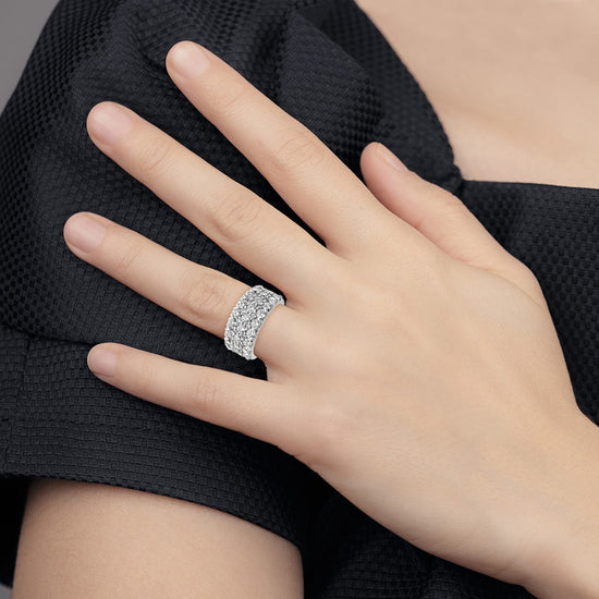 Pavé Diamond Wedding Band