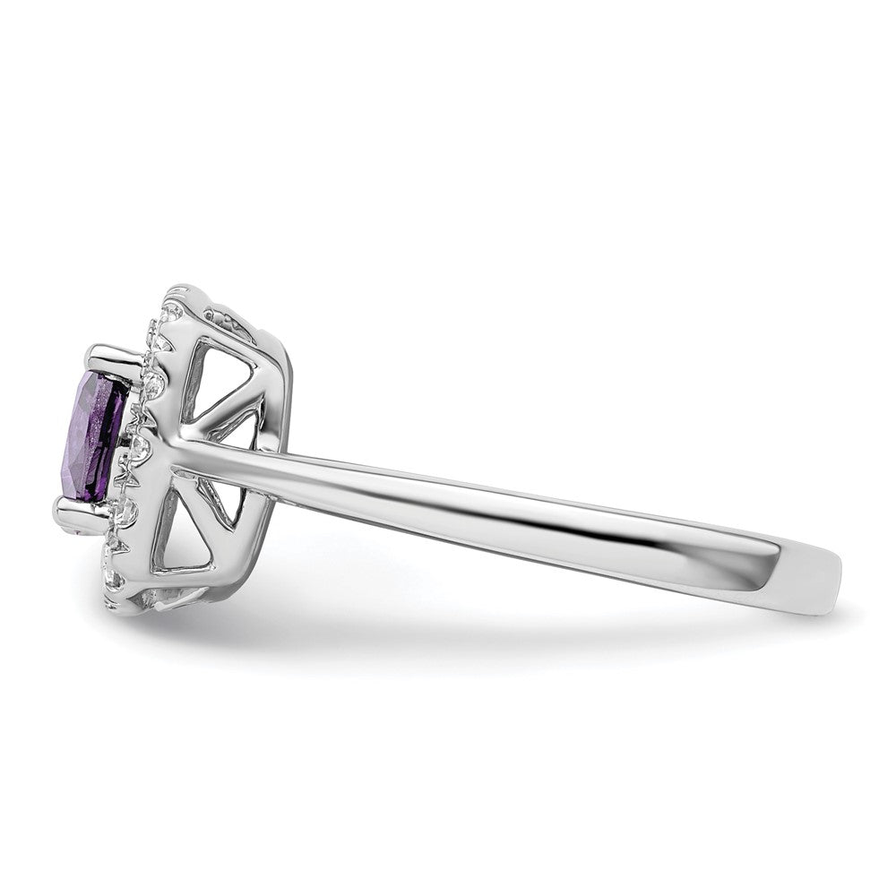 Diamond & Gemstone Halo Rings