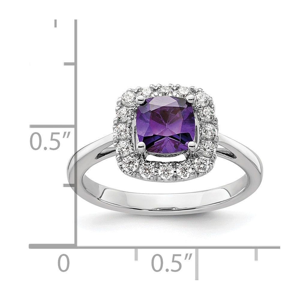 Diamond & Gemstone Halo Rings