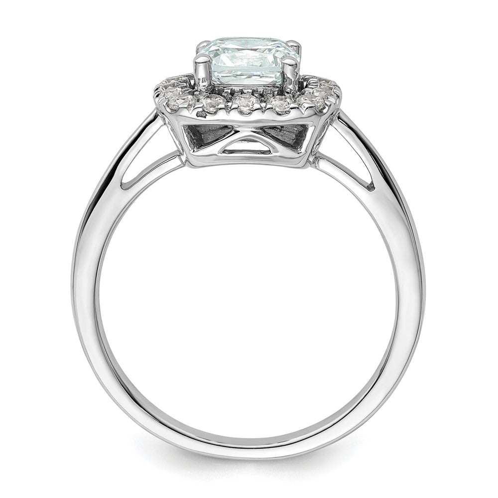 Diamond & Gemstone Halo Rings