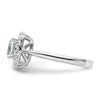Diamond & Gemstone Halo Rings