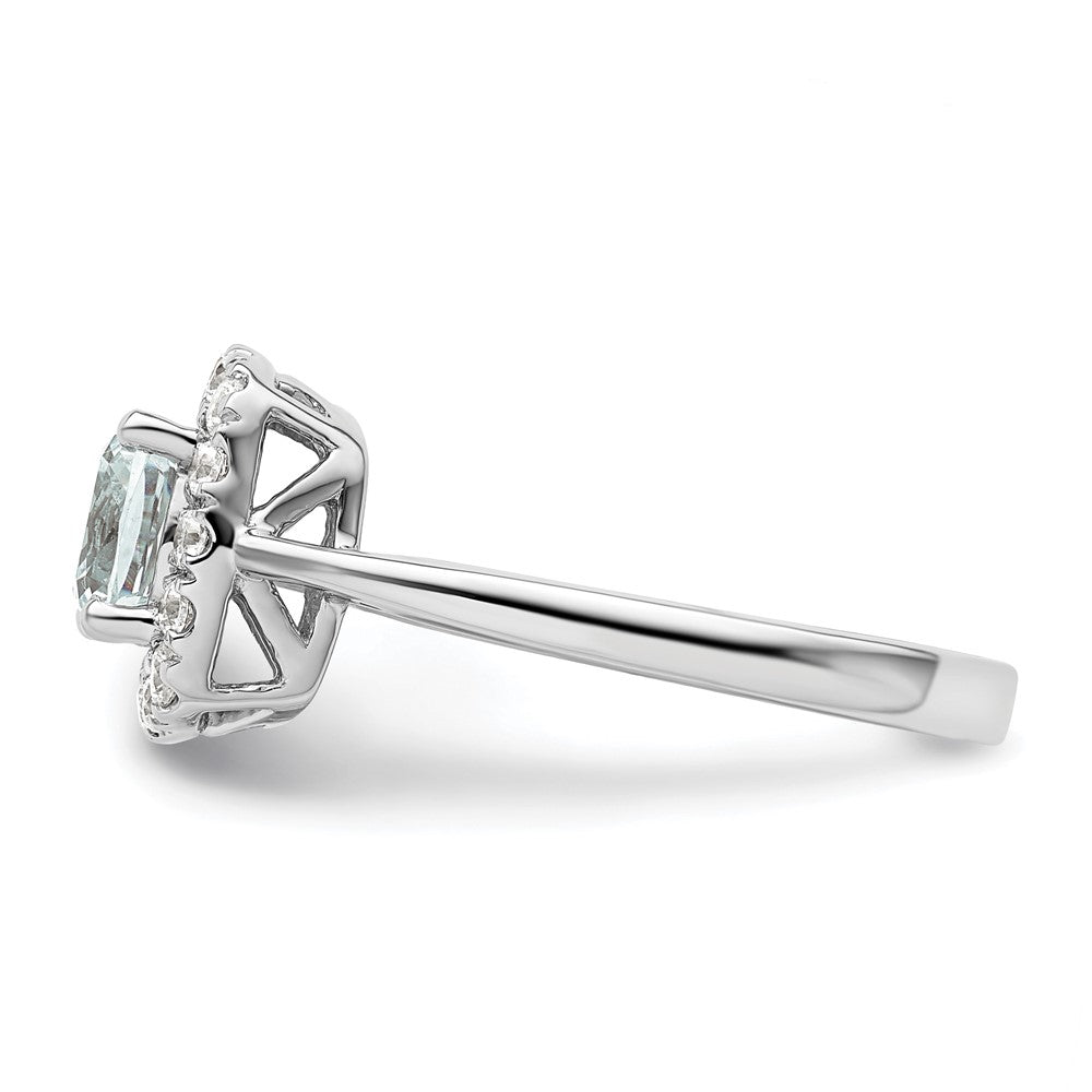Diamond & Gemstone Halo Rings