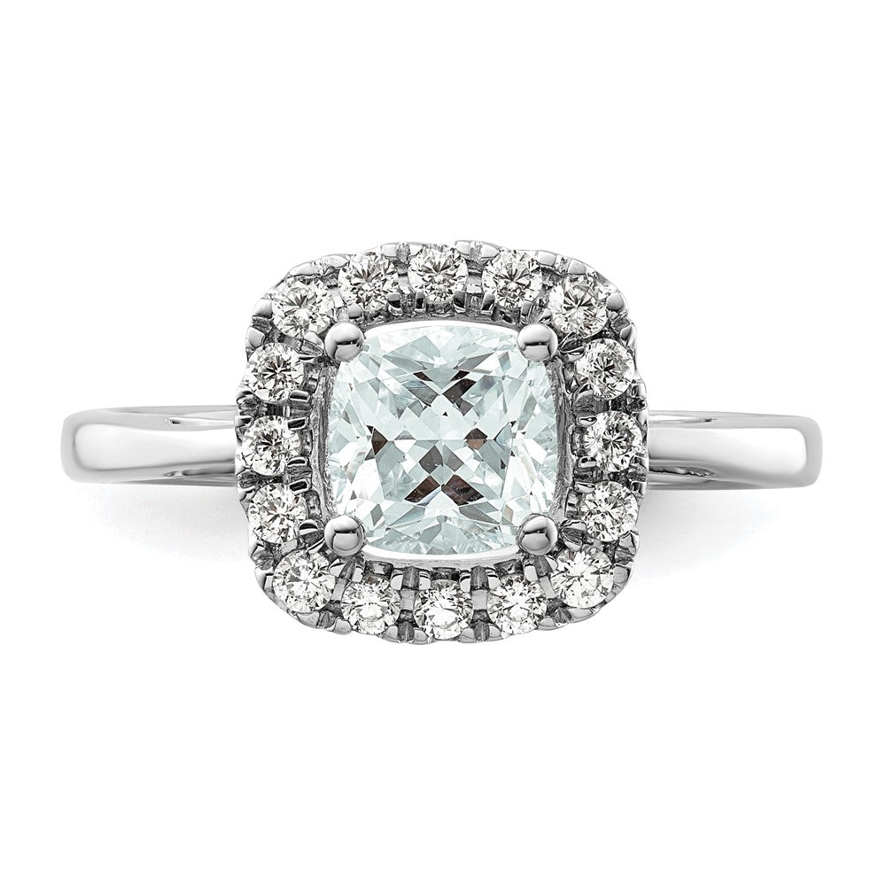 Diamond & Gemstone Halo Rings