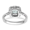 Diamond & Gemstone Halo Rings