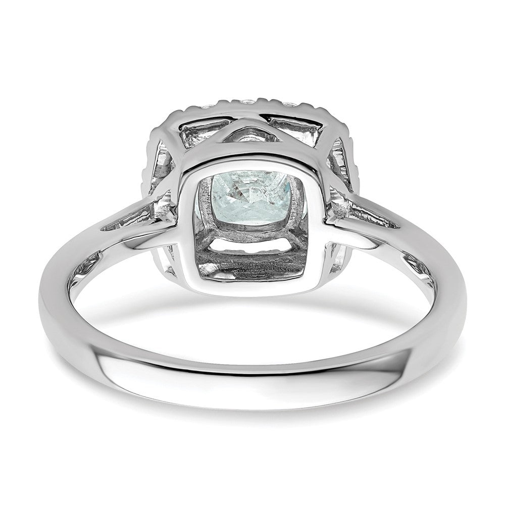 Diamond & Gemstone Halo Rings