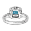 Diamond & Gemstone Halo Rings