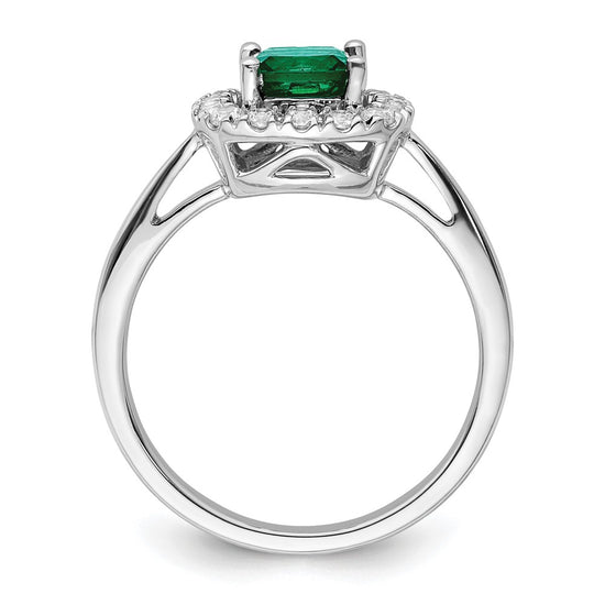 Diamond & Gemstone Halo Rings
