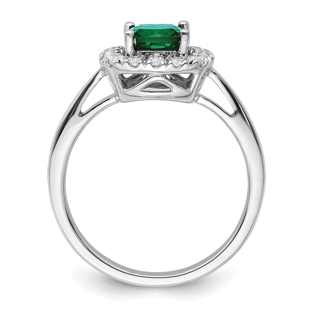 Diamond & Gemstone Halo Rings