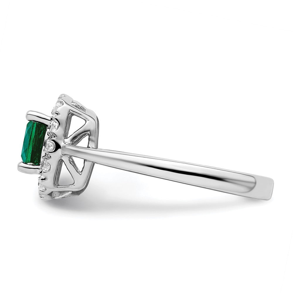 Diamond & Gemstone Halo Rings