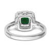 Diamond & Gemstone Halo Rings