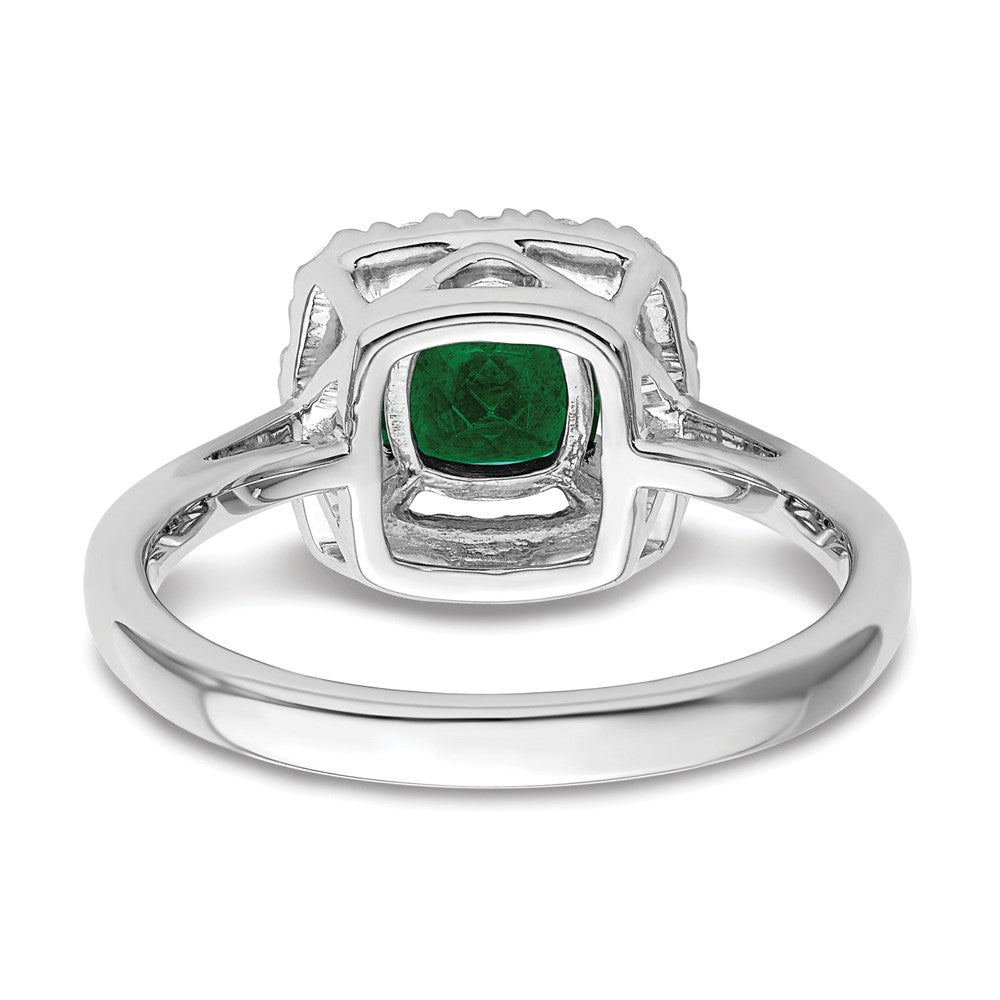 Diamond & Gemstone Halo Rings