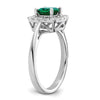 Diamond & Gemstone Halo Rings
