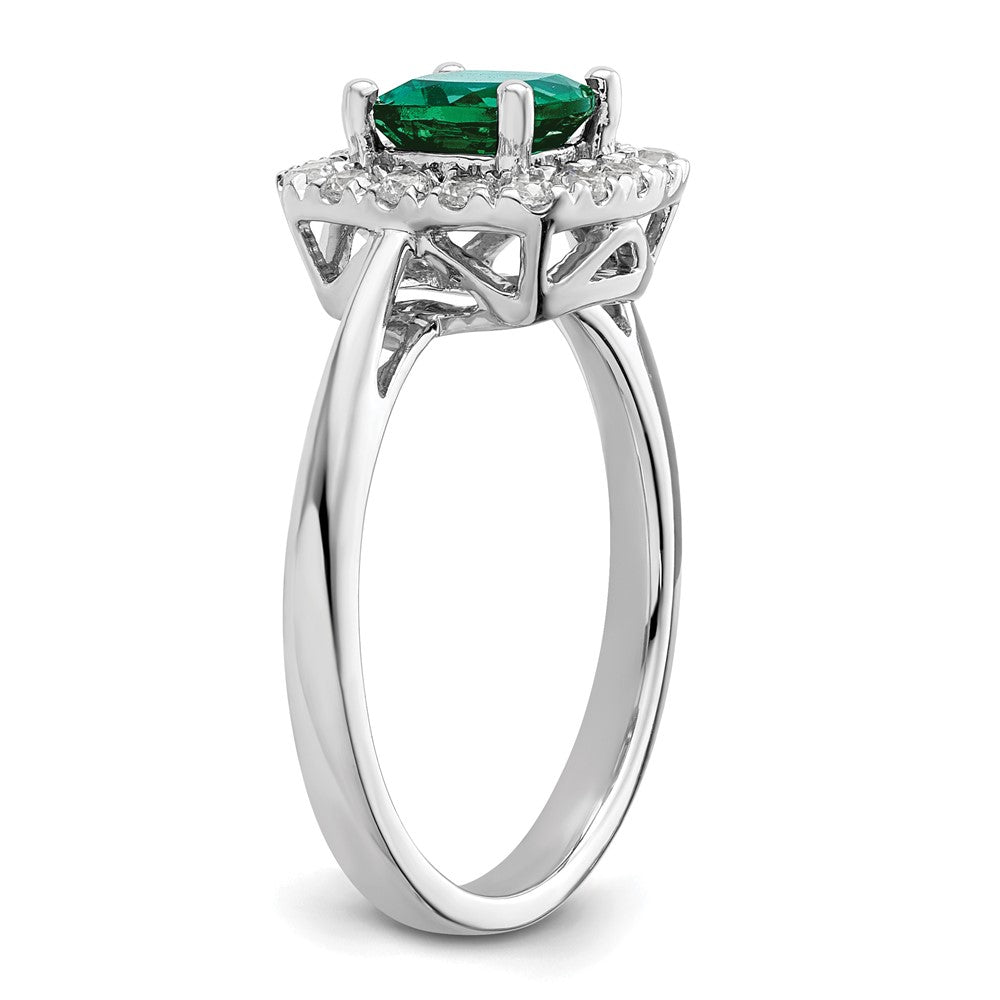 Diamond & Gemstone Halo Rings