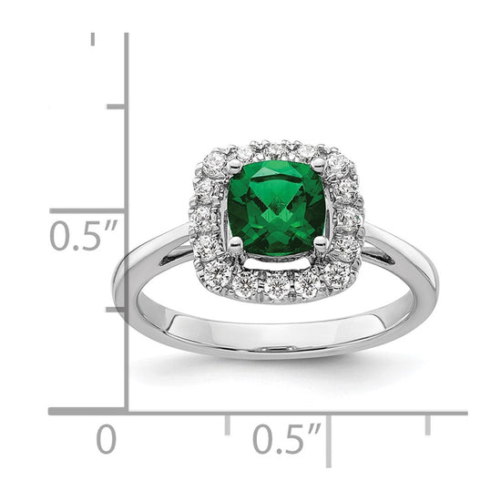 Diamond & Gemstone Halo Rings