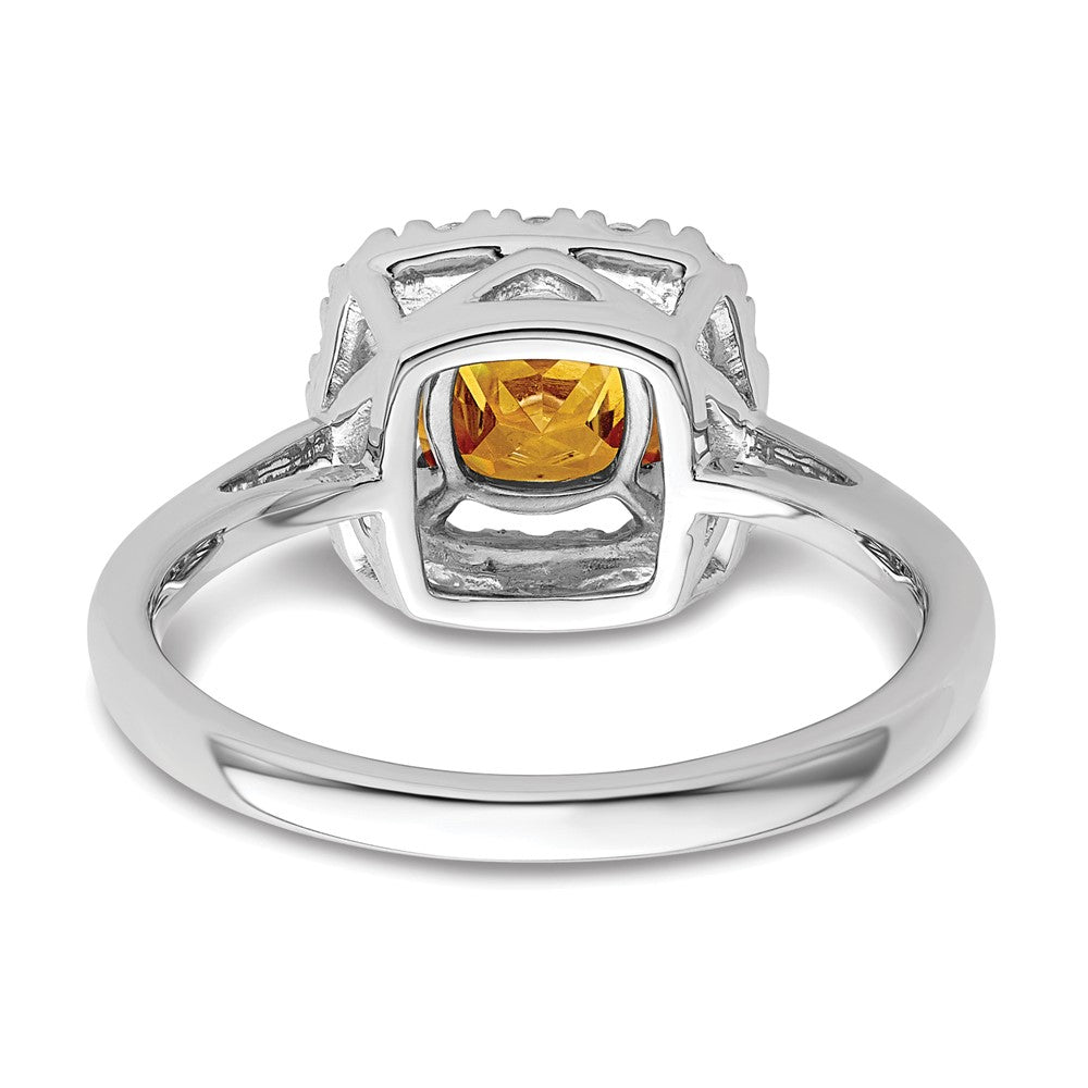 Diamond & Gemstone Halo Rings
