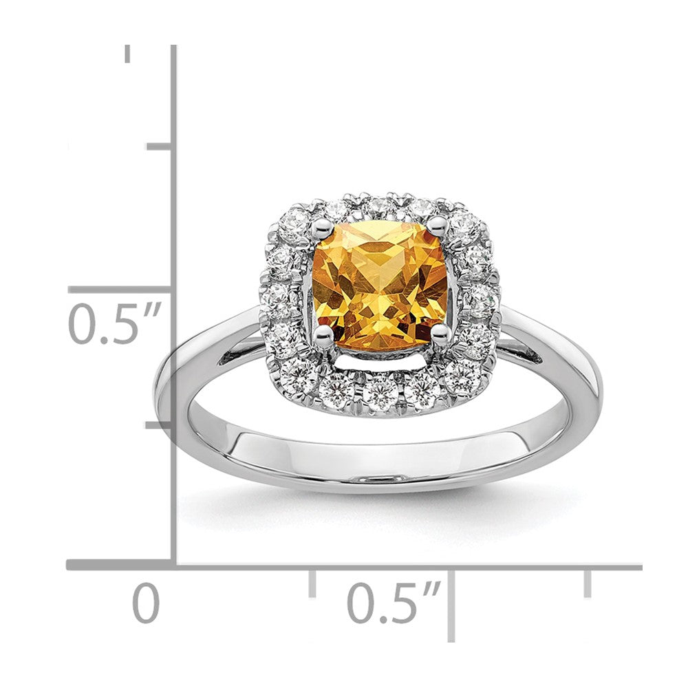 Diamond & Gemstone Halo Rings