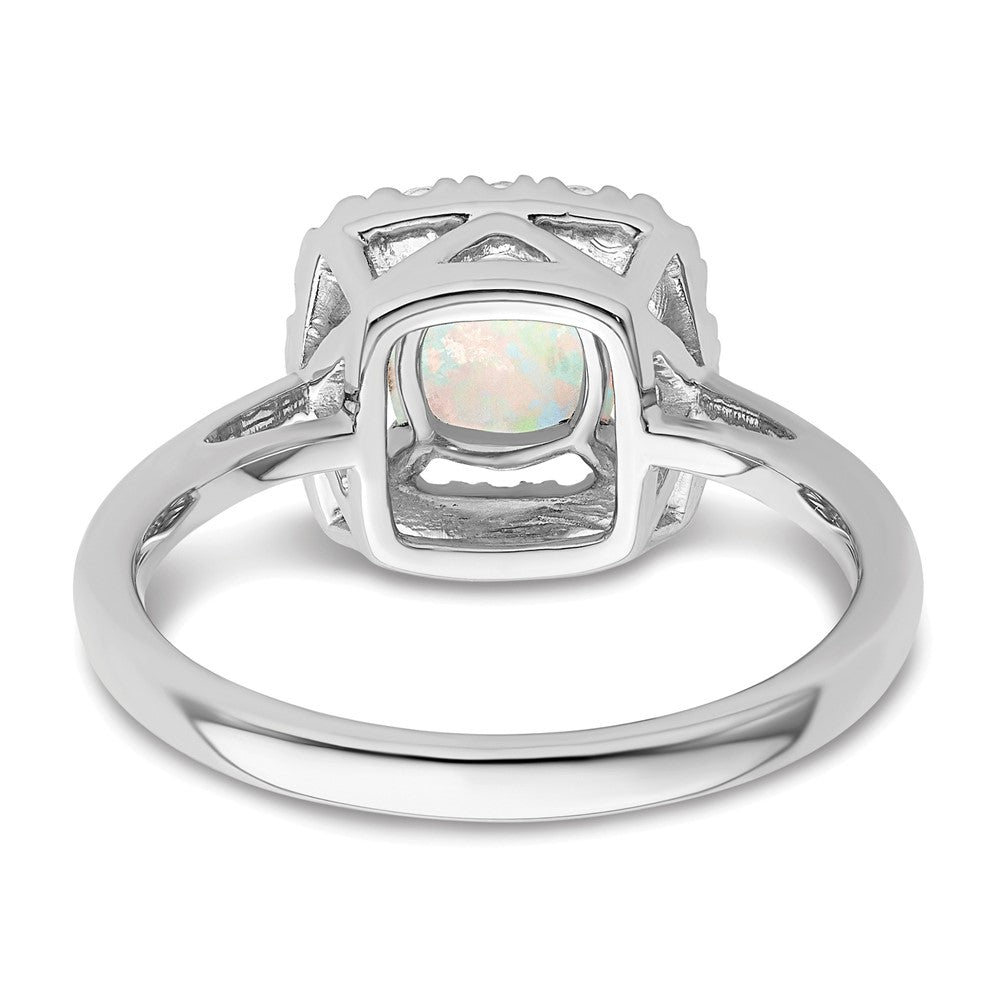 Diamond & Gemstone Halo Rings