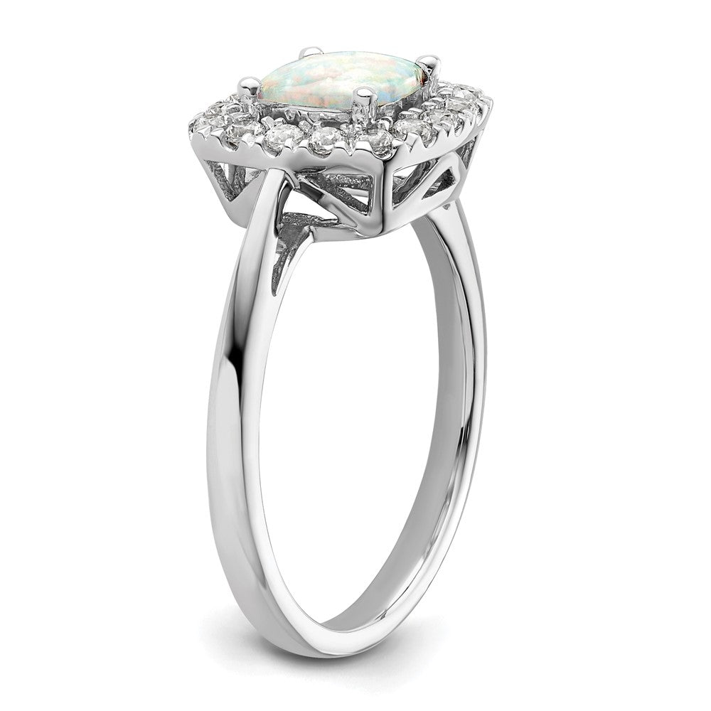 Diamond & Gemstone Halo Rings