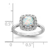 Diamond & Gemstone Halo Rings