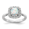 Diamond & Gemstone Halo Rings