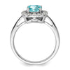 Diamond & Gemstone Halo Rings