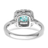 Diamond & Gemstone Halo Rings