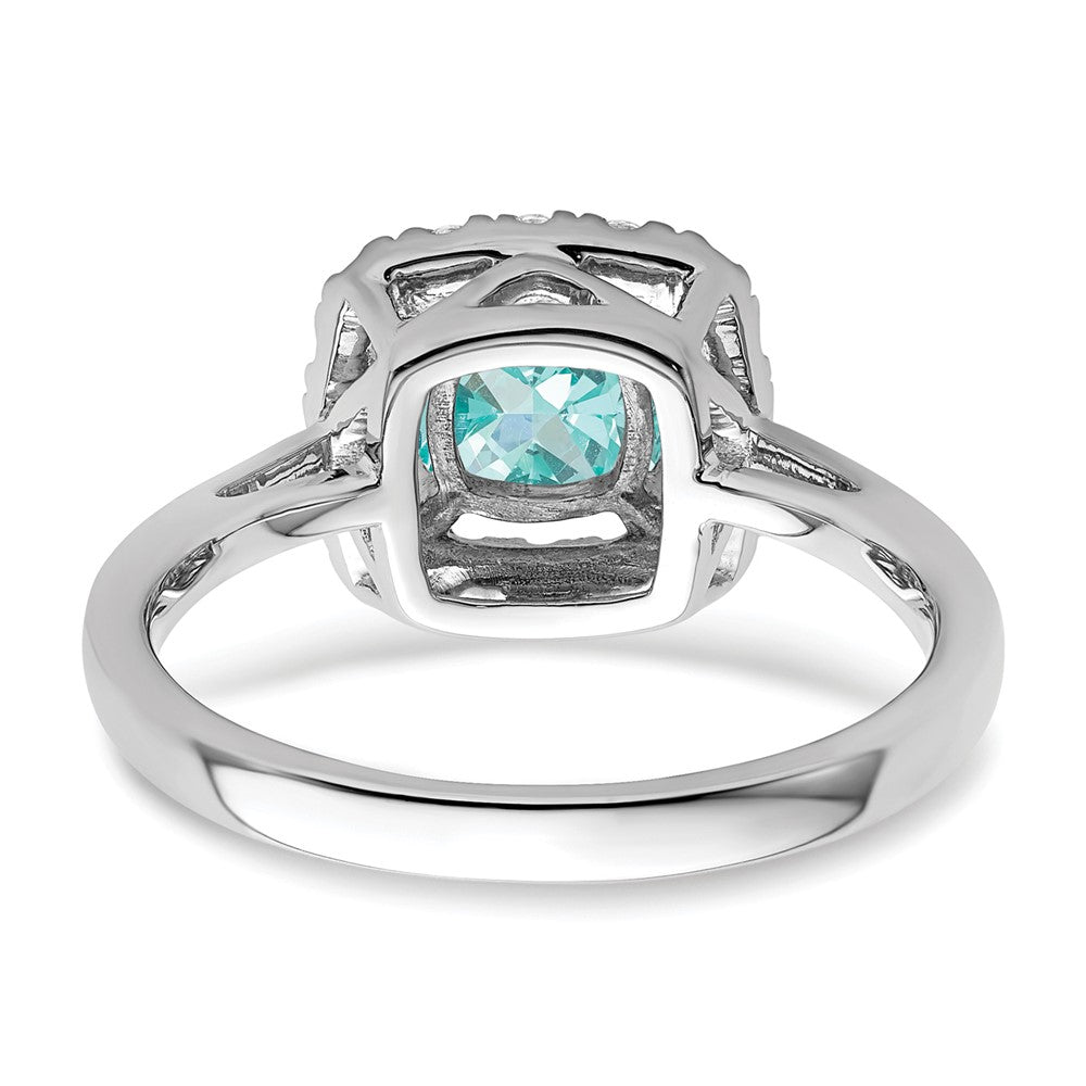 Diamond & Gemstone Halo Rings