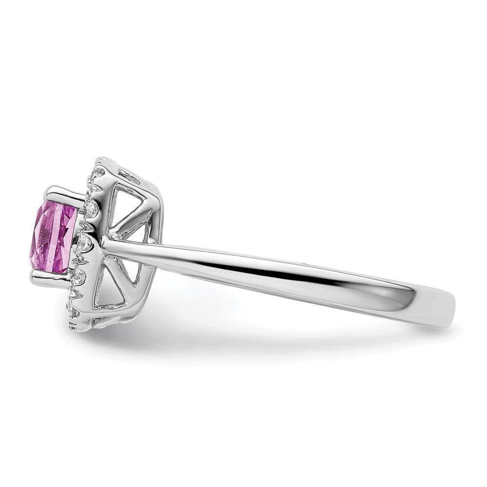 Diamond & Gemstone Halo Rings
