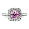 Diamond & Gemstone Halo Rings