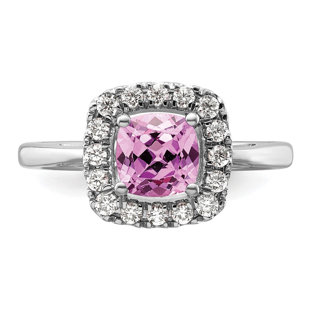 Diamond & Gemstone Halo Rings
