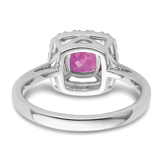 Diamond & Gemstone Halo Rings