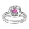 Diamond & Gemstone Halo Rings