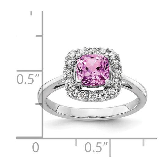 Diamond & Gemstone Halo Rings