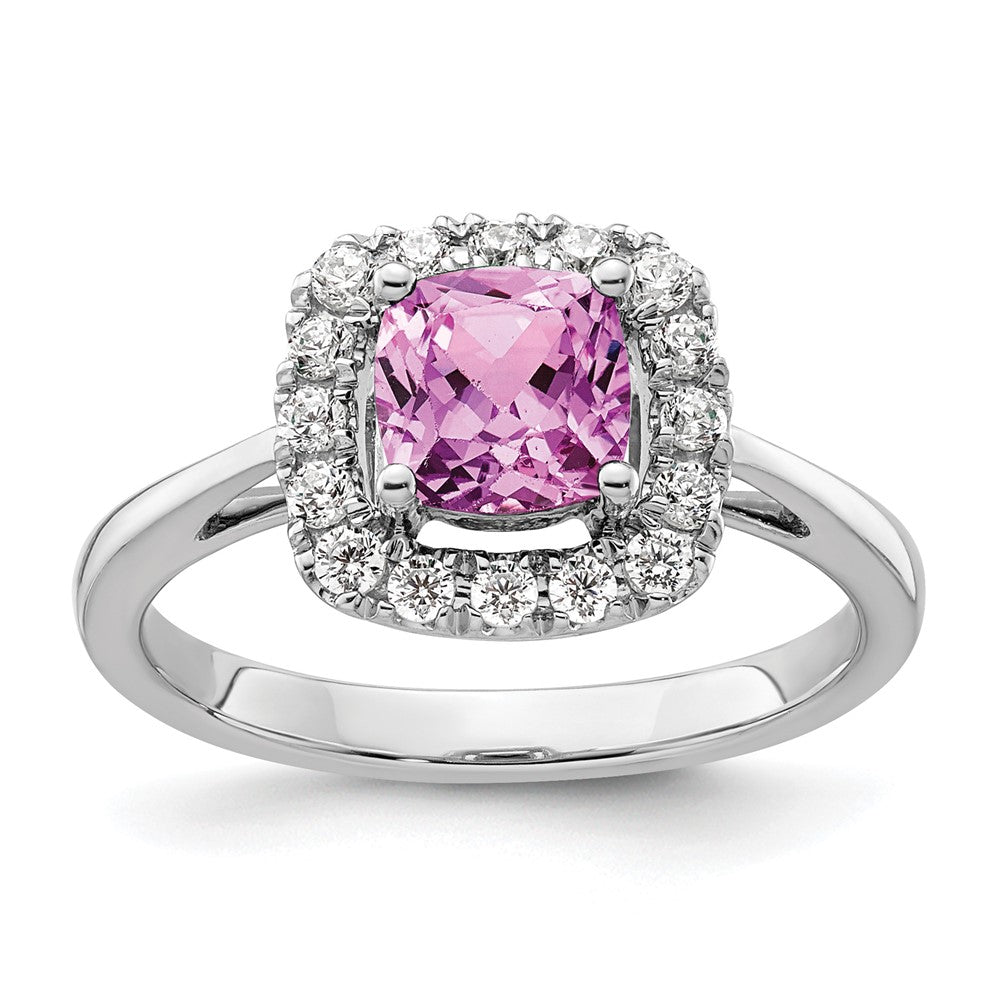 Diamond & Gemstone Halo Rings