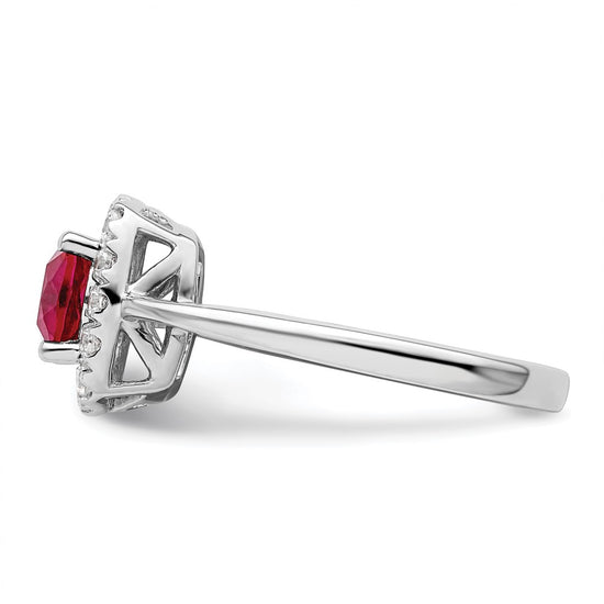 Diamond & Gemstone Halo Rings