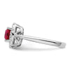 Diamond & Gemstone Halo Rings