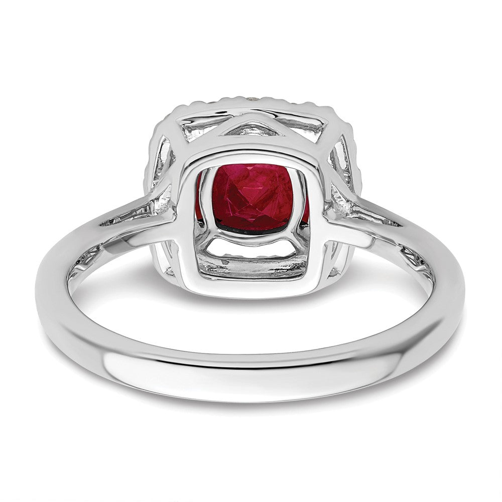 Diamond & Gemstone Halo Rings