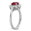 Diamond & Gemstone Halo Rings