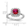 Diamond & Gemstone Halo Rings