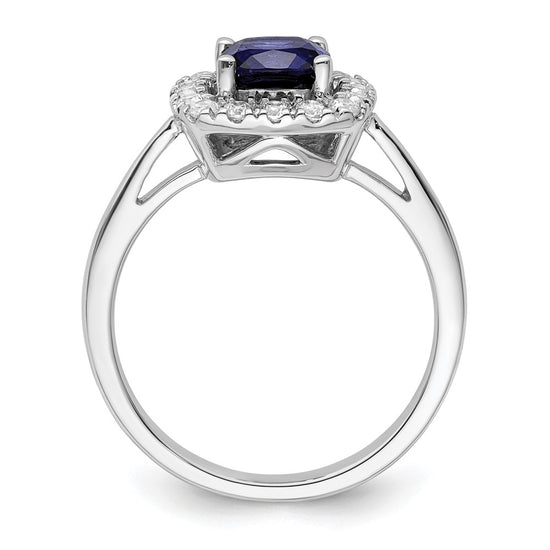 Diamond & Gemstone Halo Rings