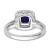 Diamond & Gemstone Halo Rings