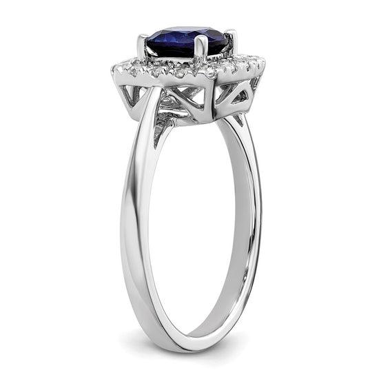 Diamond & Gemstone Halo Rings