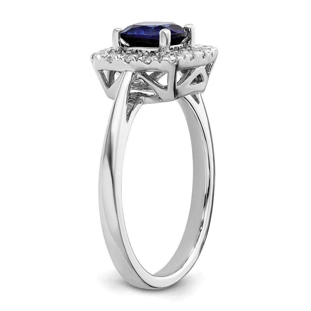 Diamond & Gemstone Halo Rings