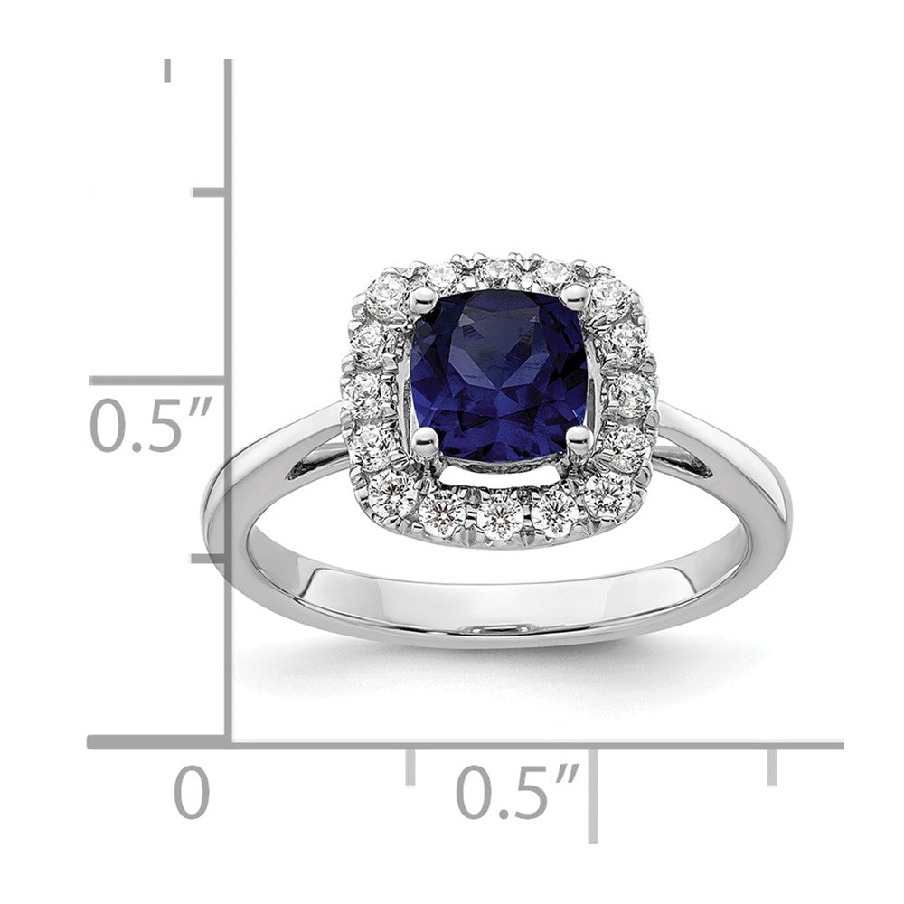 Diamond & Gemstone Halo Rings