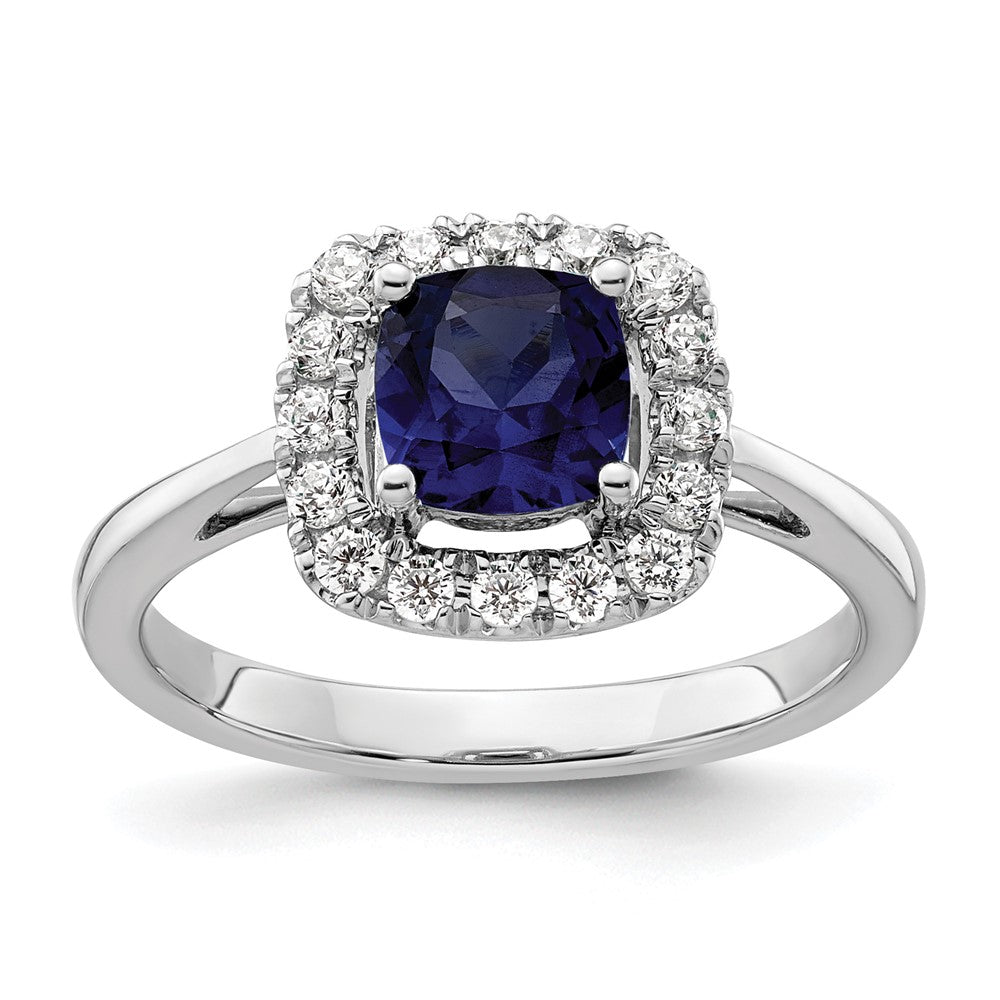 Diamond & Gemstone Halo Rings