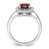 Diamond & Gemstone Halo Rings