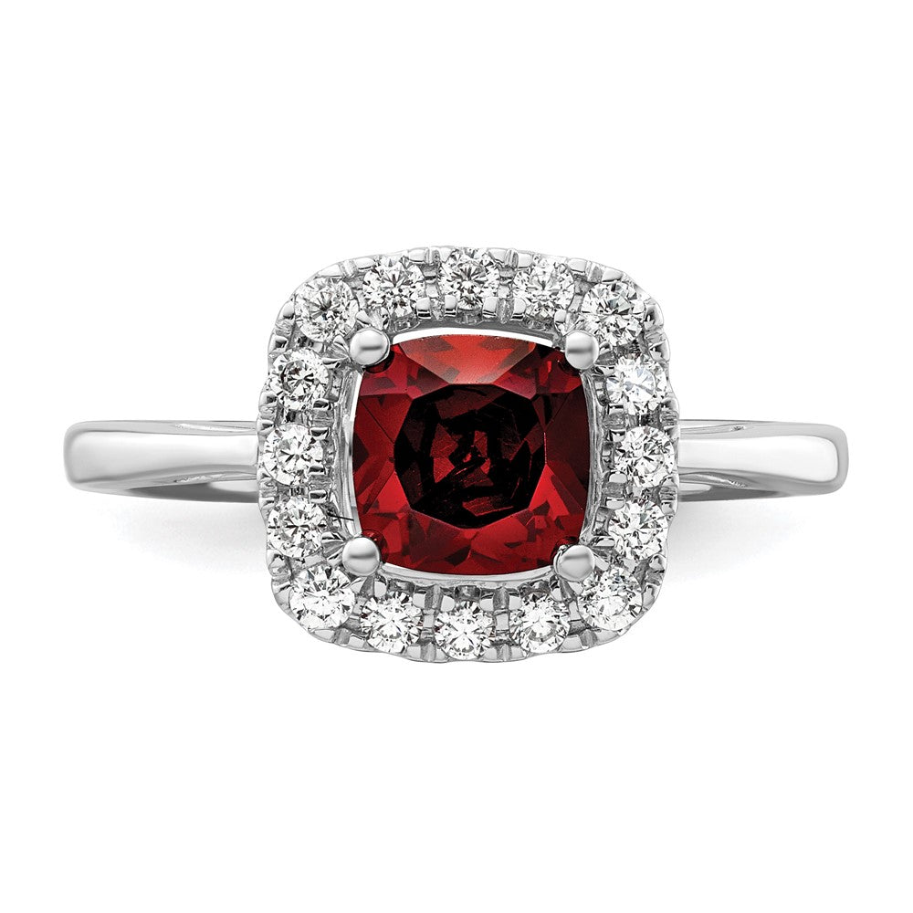 Diamond & Gemstone Halo Rings