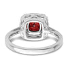 Diamond & Gemstone Halo Rings