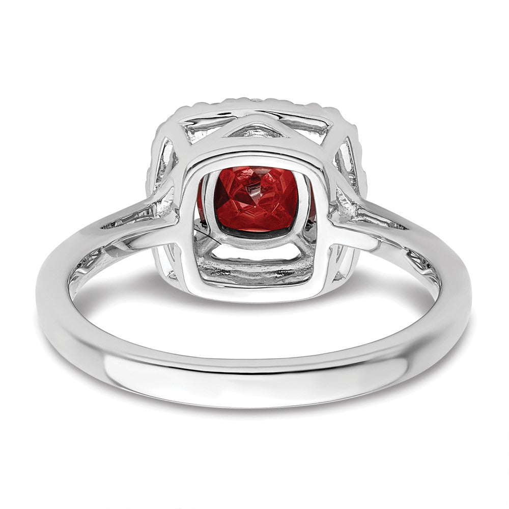 Diamond & Gemstone Halo Rings